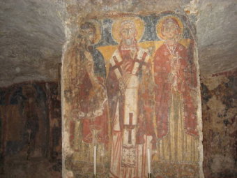 La cripta di Santa Marina e Cristina a Carpignano Salentino